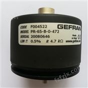 GEFRAN杰佛伦角度传感器PR-65-B-0-472